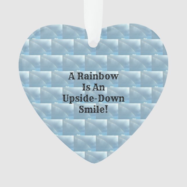 Regenbogen! Ornament (Vorderseite)