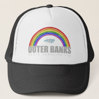 Regenbogen Outer Banks OBX North Carolina USA Vint Truckerkappe