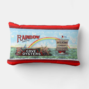 Regenbogen-Oyster Lendenkissen