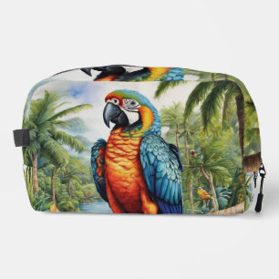 Regenbogen-Papageien-Dopp-Kit Waschbeutel