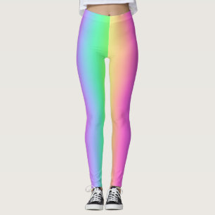 Regenbogen-Pastell-Leggings Leggings