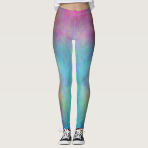 Regenbogen-Plasma 3 Leggings