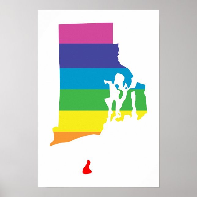 Regenbogen Poster (Vorne)