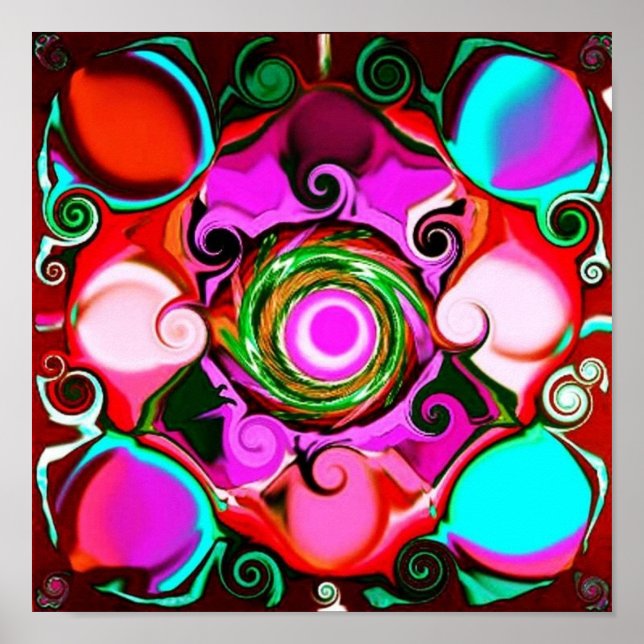 Regenbogen Poster (Vorne)