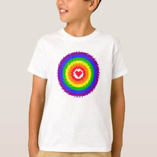 Regenbogen-Rad-Shirt - wählen Sie Art u. Farbe T-Shirt
