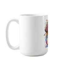 Regenbogen-Rebell-Wasserfarbe Newf