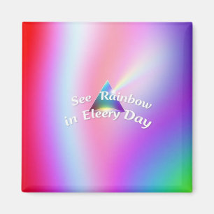 Regenbogen-Reflexionen Magnet