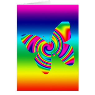 Regenbogen-Rotations-Schmetterling