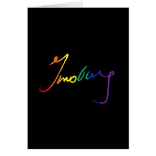 Regenbogen-Ruth- Bader Ginsburgautogramm - LGBT