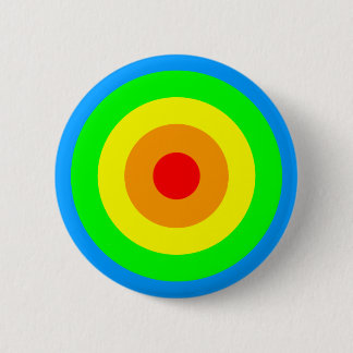 Regenbogen-Säure-Kreise Button