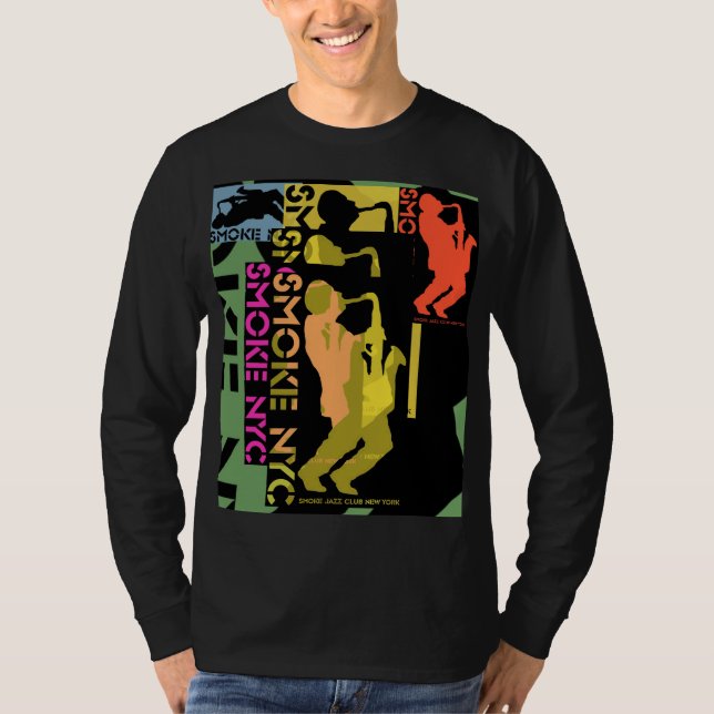 Regenbogen Saxman T-Shirt (Vorderseite)