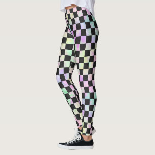 REGENBOGEN-SCHACH-LEGGINGS LEGGINGS