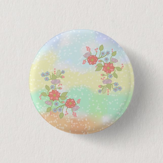 Regenbogen-Schaltfläche Button (Vorderseite)