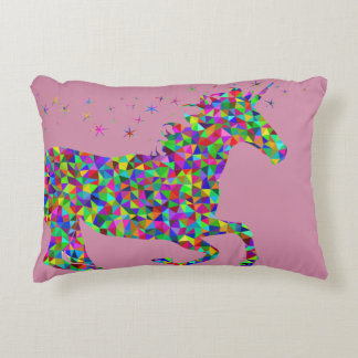 Regenbogen-Schein-Einhorn-Kissen Dekokissen