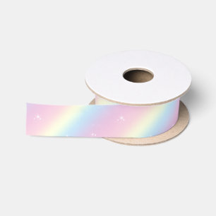 Regenbogen-Schein träumt Band Satinband