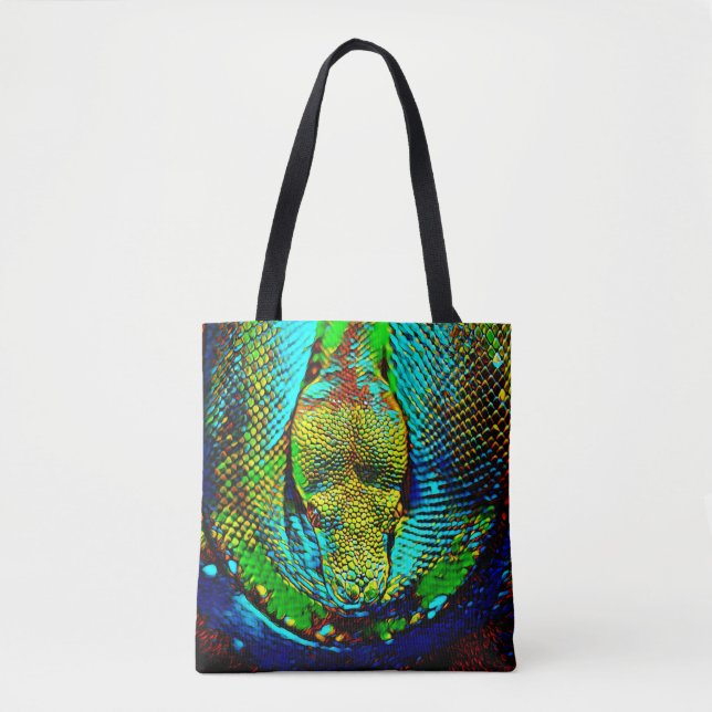 Regenbogen-Schlange Tasche (Vorderseite)