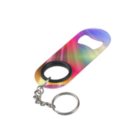Regenbogen Schlüsselanhängerflaschenöffner