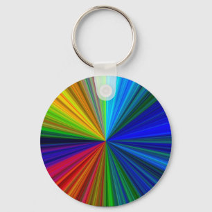 Regenbogen-Schlüsselring Schlüsselanhänger