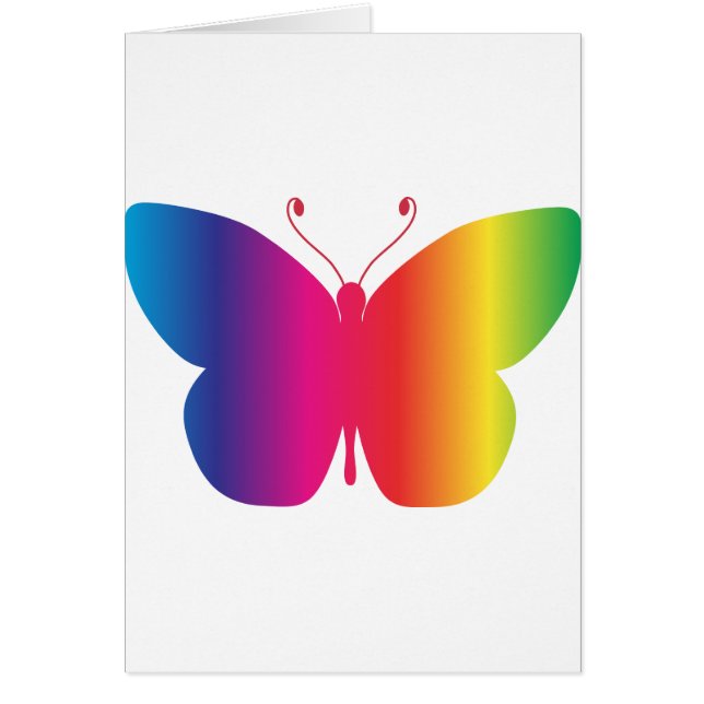 Regenbogen-Schmetterling (Vorne)