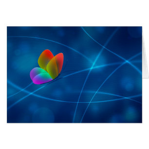 Regenbogen-Schmetterling