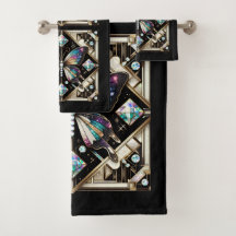 Regenbogen Schmetterling Art Deco Art Nouveau