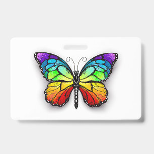 Regenbogen Schmetterling Monarch Ausweis
