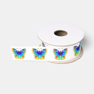 Regenbogen Schmetterling Pfauenauge Ripsband