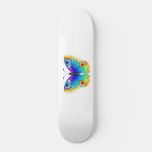 Regenbogen Schmetterling Pfauenauge Skateboard