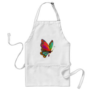 Regenbogen-Schmetterling Schürze