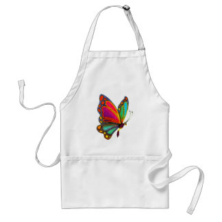 Regenbogen-Schmetterling Schürze