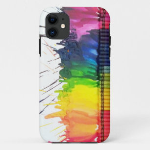 Regenbogen schmolz Zeichenstiftkunst JEDER iPhone title_seo2