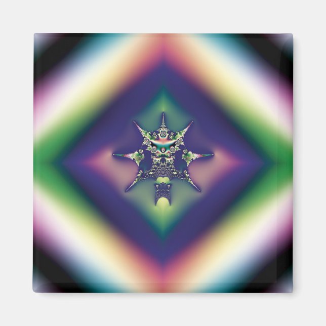 Regenbogen-Schmuck Magnet (Vorne)