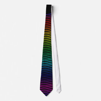 Regenbogen-Schnur-und Wellen-KleiderKrawatte Krawatte