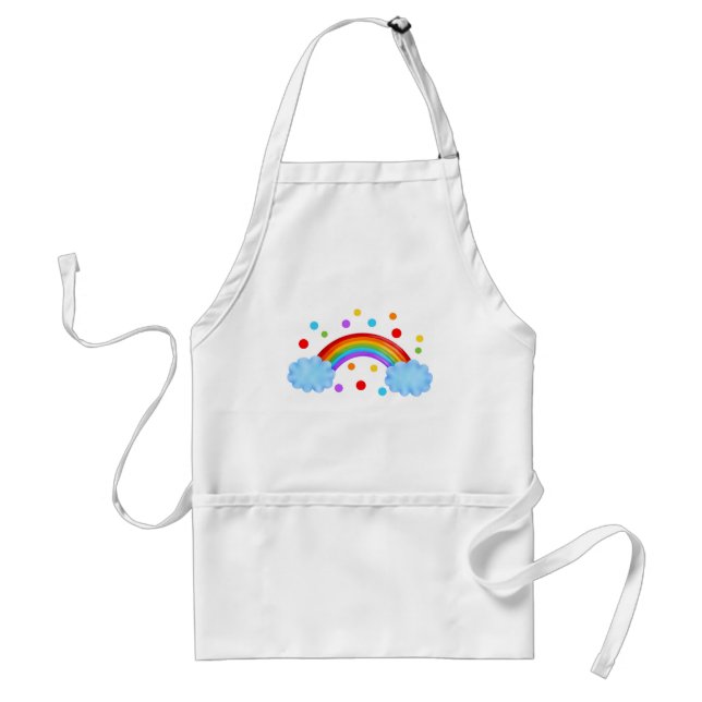 Regenbogen Schürze (Vorne)