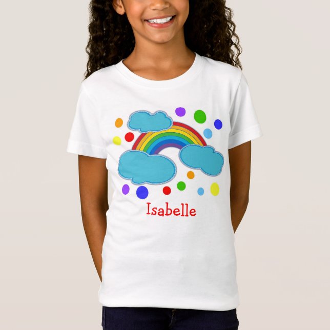 Regenbogen-Shirt T-Shirt (Vorderseite)