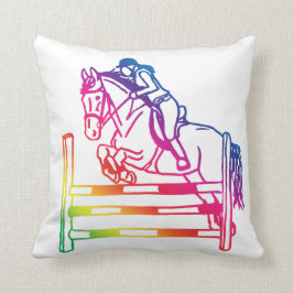 Regenbogen showjumper kissen