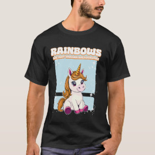 Regenbogen sind einfach Einhorn Brösel Einhorn T-Shirt