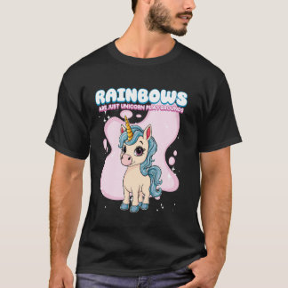 Regenbogen sind einfach Einhorn-Spielplätze Einhor T-Shirt