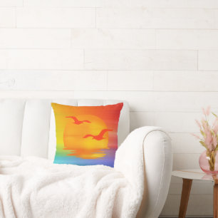 Regenbogen Sonnenaufgang Kissen