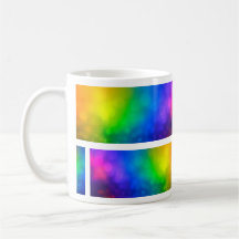 Regenbogen-Spektrum-Tasse