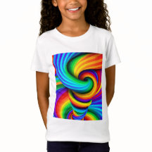 Regenbogen-Spiral-Wirbel Abstract - Psychedelische