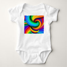 Regenbogen-Spiral-Wirbel-Abstrakt - Psychedelische
