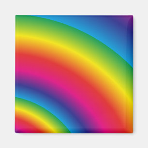 Regenbogen-Spirale Magnet