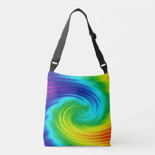 Regenbogen-Spirale Tragetaschen Mit Langen Trägern