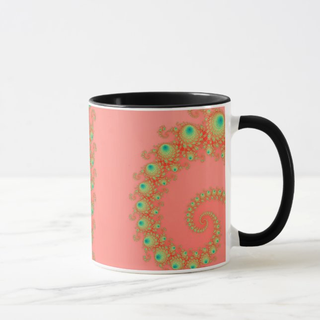 Regenbogen Spirole Tasse (Rechts)