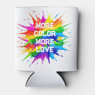 Regenbogen-Splash-Pride-Monat-Design Dosenkühler