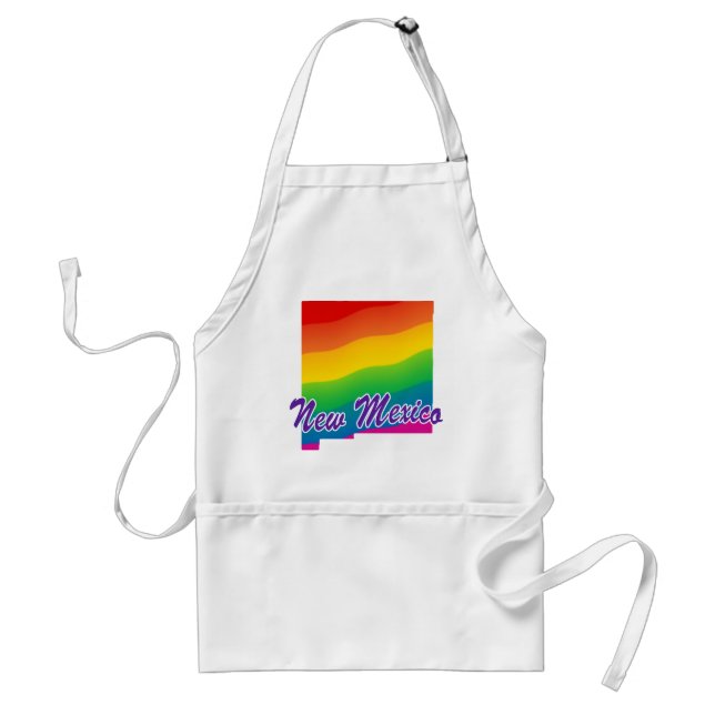 Regenbogen-Staat in New Mexico Schürze (Vorne)