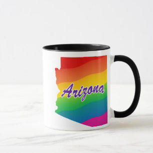 Regenbogen-Staat von Arizona Tasse