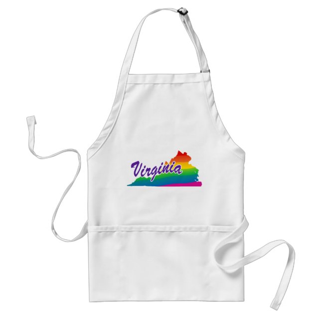 Regenbogen-Staat von Virginia Schürze (Vorne)
