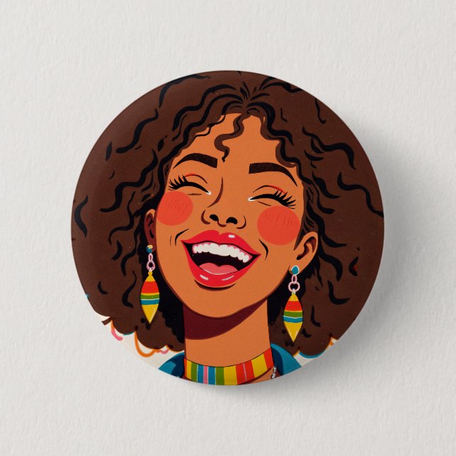 Regenbogen Stimmung Button (Vorderseite)